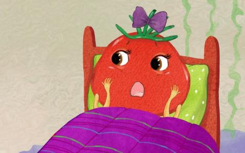 لیانا و گوجه‌فرنگی